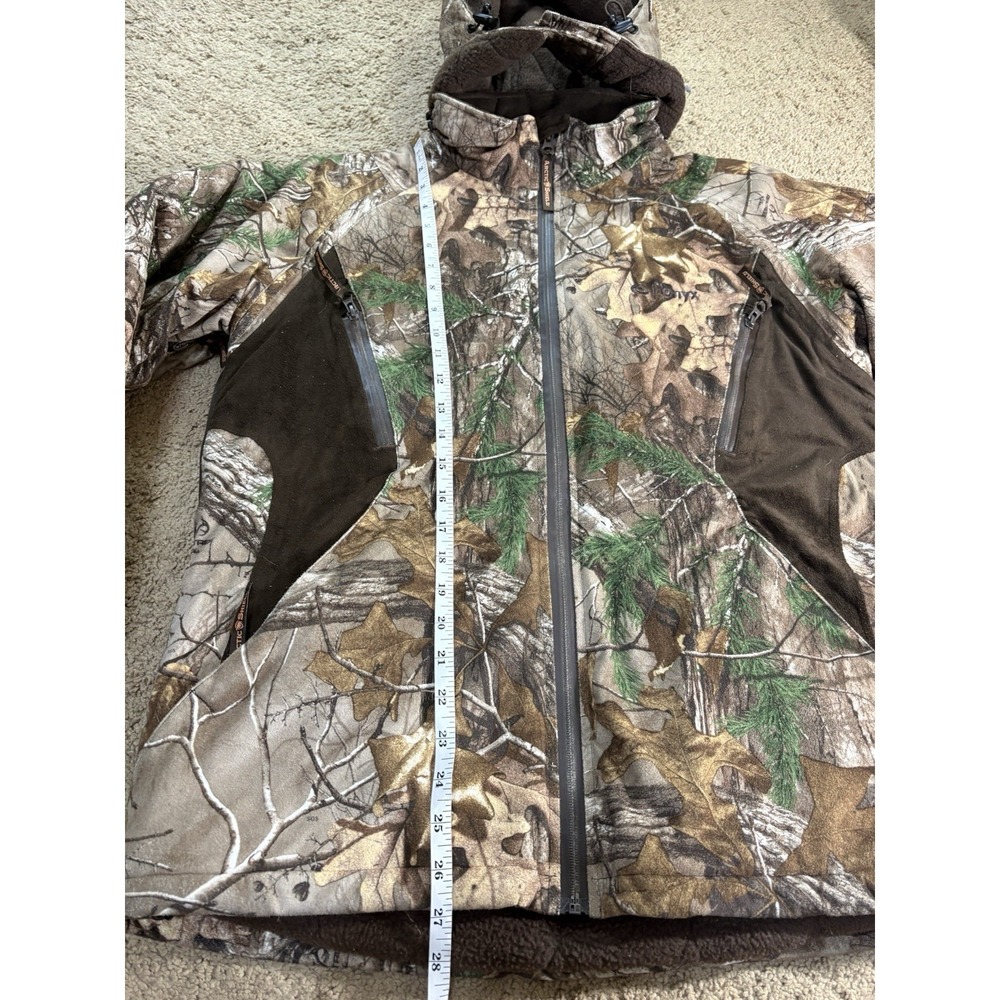 Onyx Arctic Shield Women's Medium Hunting Jacket Camo Zippered Pockets Fleece - Picture 15 of 16